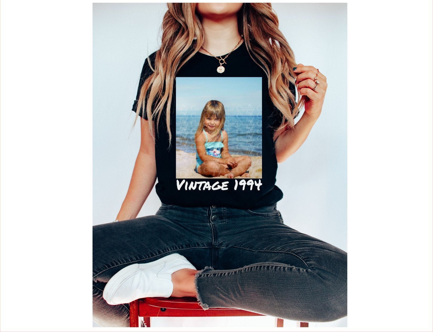 Custom Photo Shirt, 1994 Custom Picture Shirt, 1994 Birthday Shirt, 1994 Tee, Custom Face Shirt, Retro Birthday Shirt, Funny Gift Shirt,30th