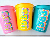 Custom Order - 3 1983 Cups - Need by 4-22
