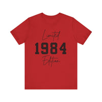 1984 Shirt, 1984 College Style Shirt, 1984 Year Shirt 1984 Birthday Shirt, 1984 Birthday Gift, 40th Birthday Shirt Gift for Her Gift for Him