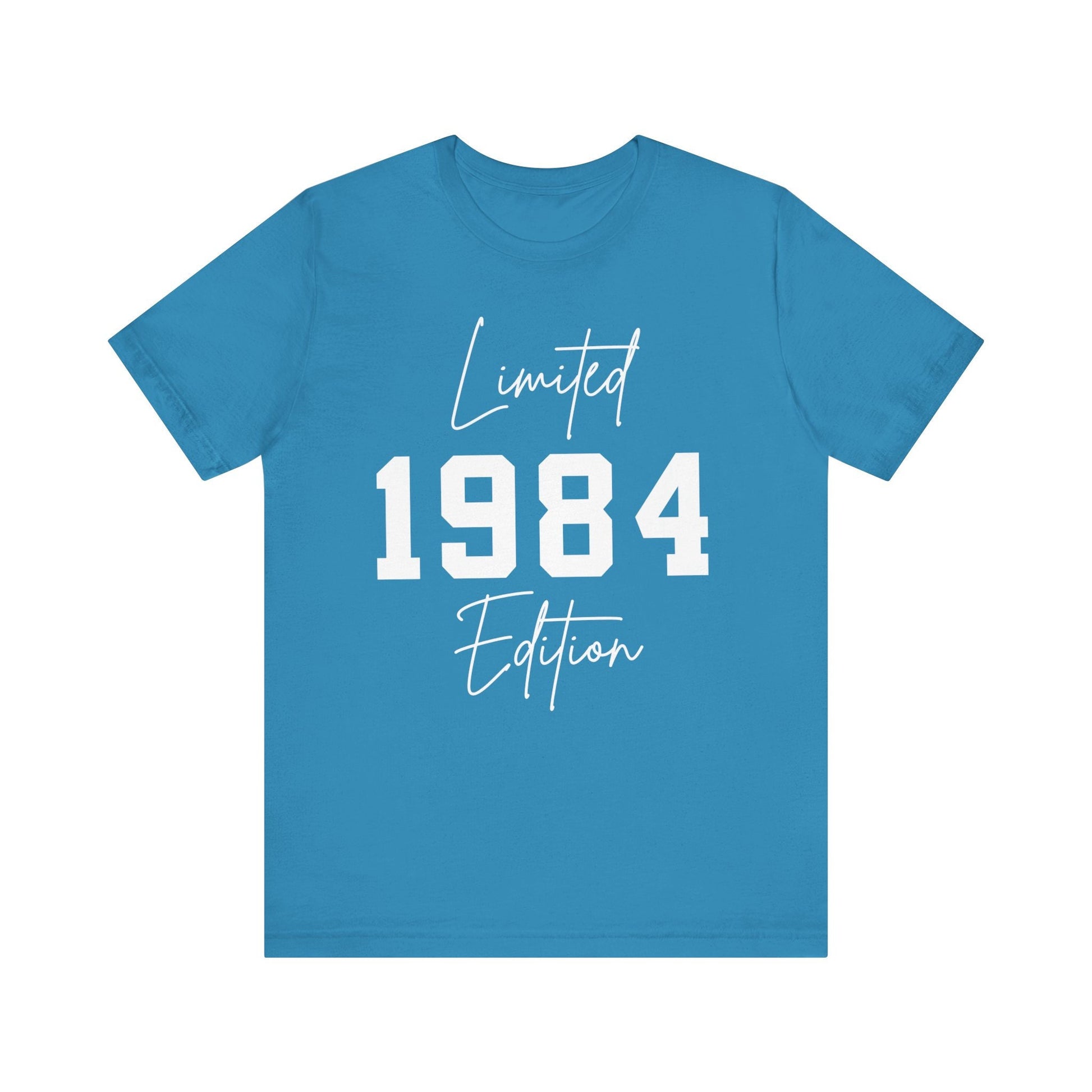 1984 Shirt, 1984 College Style Shirt, 1984 Year Shirt 1984 Birthday Shirt, 1984 Birthday Gift, 40th Birthday Shirt Gift for Her Gift for Him