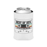 1974 Can Cooler, 1974 Birthday Can Cooler, 1974 Birthday Party, 50th Birthday Favors, 50th Party Can Coolers, Best of 1974, Vintage 1974
