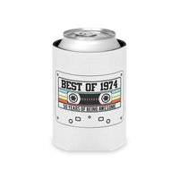 1974 Can Cooler, 1974 Birthday Can Cooler, 1974 Birthday Party, 50th Birthday Favors, 50th Party Can Coolers, Best of 1974, Vintage 1974