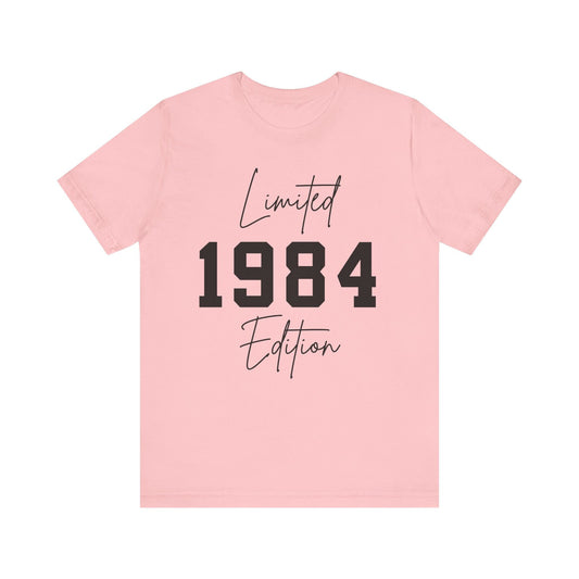 1984 Shirt, 1984 College Style Shirt, 1984 Year Shirt 1984 Birthday Shirt, 1984 Birthday Gift, 40th Birthday Shirt Gift for Her Gift for Him