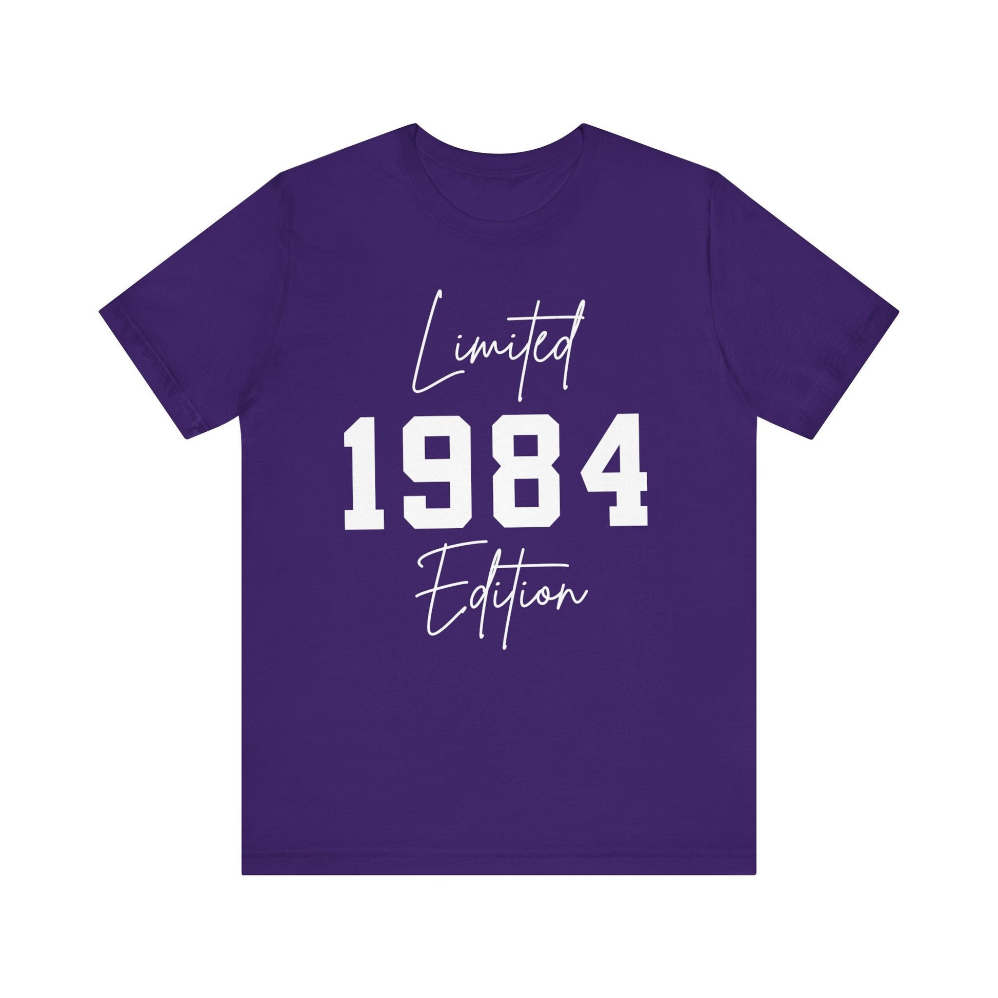 1984 Shirt, 1984 College Style Shirt, 1984 Year Shirt 1984 Birthday Shirt, 1984 Birthday Gift, 40th Birthday Shirt Gift for Her Gift for Him
