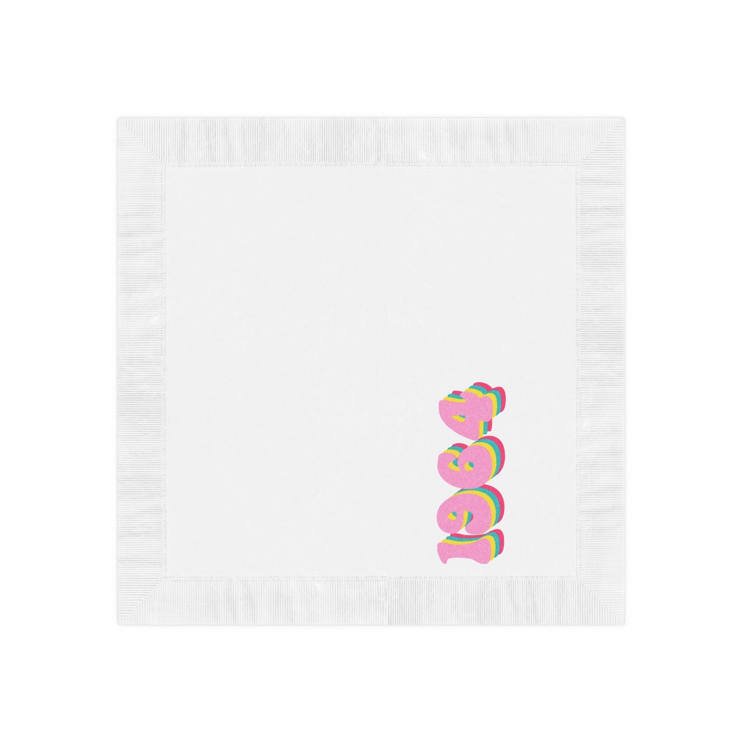 1964 PARTY NAPKINS 1964 Birthday Napkins 1964 Cocktail Napkins 1964 Birthday Decoration 50th Birthday Napkins 50th Party Napkins 1964 Napkin