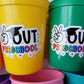PRESCHOOL GRADUATION CUPS Preschool Graduation Cups Preschool Cups Graduation Party Reusable Cups Party Favors Pre-K Party Cups Pre-school