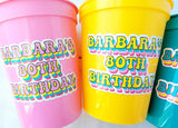 Custom 40th Birthday Party Cups, Custom 30th, Personalized 40th, Personalized 30th Personalized Party Cups Custom Birthday Cups Party Favors