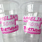 Create your own design, Create your own text, Custom Plastic Party Cups, Personalized Birthday Party Cups, Custom Party Decorations,Birthday