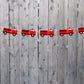 Firetruck Garland, Firetruck Banner, Firetruck Party Banner, Firetruck Decorations, Firetruck Party Sign
