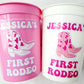 Cowgirl First Rodeo Birthday Cups, Personalized Cowgirl Cups, First Rodeo Party Cups, Cowgirl Party,Not My First Rodeo Cup, Cowgirl Birthday