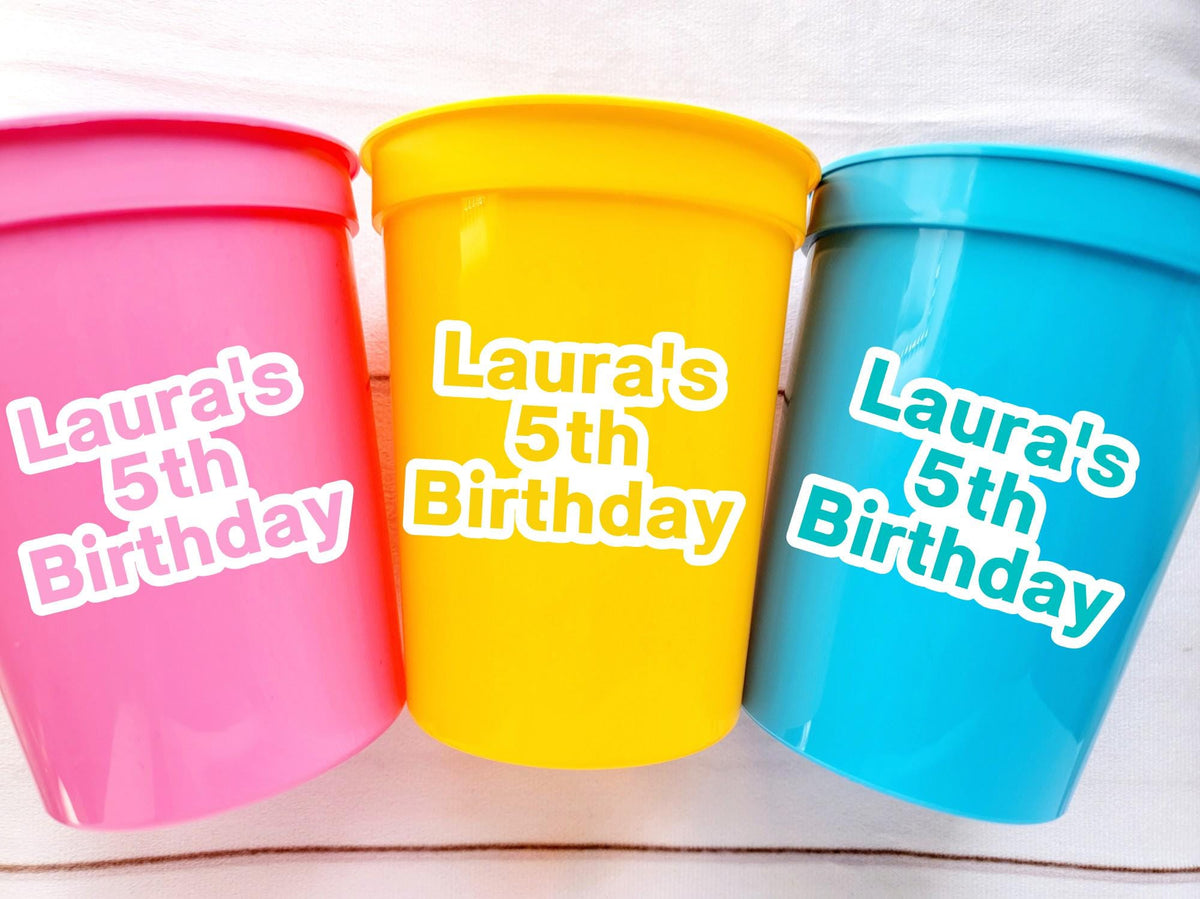 UNICORN PARTY CUPS, Unicorn Birthday, Unicorn Birthday Decorations, Unicorn Party Supply, Unicorn Baby Shower, Rainbow, Unicorn Party Favors