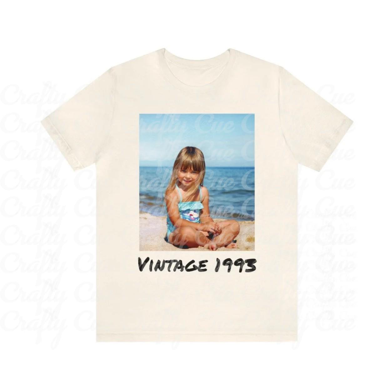 Custom Photo Shirt, Custom Picture Shirt, Birthday Shirt, Birthday Tee, Custom Face Shirt, Retro Birthday Shirt, Funny Shirt, 30th 40th 50th