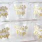 Ready to pop, pregnancy party cups, baby shower cups