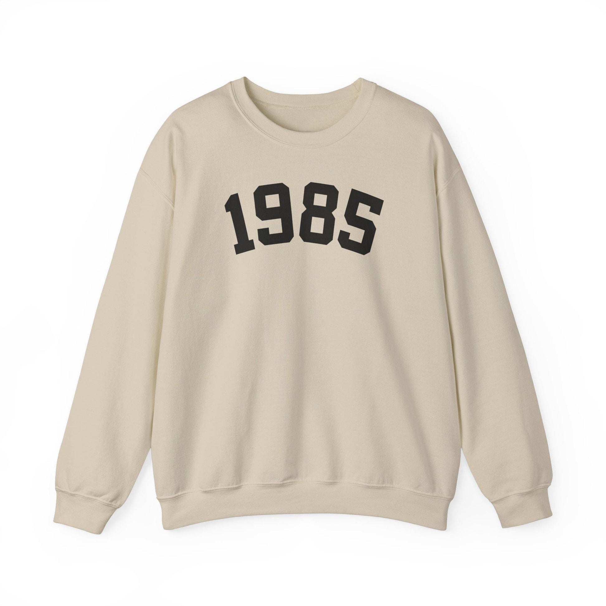 1985 Sweatshirt, 1985 College Style, 1985 Year Sweatshirt, 1985 Birthday Shirt, 1985 Birthday Gift, 40th Birthday Sweatshirt, Gift for Her