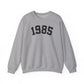 1985 Sweatshirt, 1985 College Style, 1985 Year Sweatshirt, 1985 Birthday Shirt, 1985 Birthday Gift, 40th Birthday Sweatshirt, Gift for Her