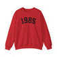 1985 Sweatshirt, 1985 College Style, 1985 Year Sweatshirt, 1985 Birthday Shirt, 1985 Birthday Gift, 40th Birthday Sweatshirt, Gift for Her