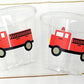 Firetruck Birthday, Firetruck Cups, Firetruck Party, Firetruck Favors, Firetruck Decorations