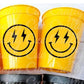 SMILING FACE CUPS, One Happy Dude 1st Birthday Happy Smiling Face First Birthday Happy Smiling Face Cups Smiling Face Favors Smiling Face