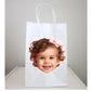 Custom Party Bags Personalized Party Bags Face Birthday Bags Face Bags Birthday Goody Bags Kid Face Bachelorette Favor Bags Decorations