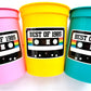 40th PARTY CUPS - Best of 1985 40th Birthday Party 40th Birthday Favors 40th Party Cups 40th Party Decorations 1985 Birthday 80's Party Cups