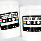 40th PARTY CUPS - Best of 1985 40th Birthday Party 40th Birthday Favors 40th Party Cups 40th Party Decorations 1985 Birthday Party Cups 80s