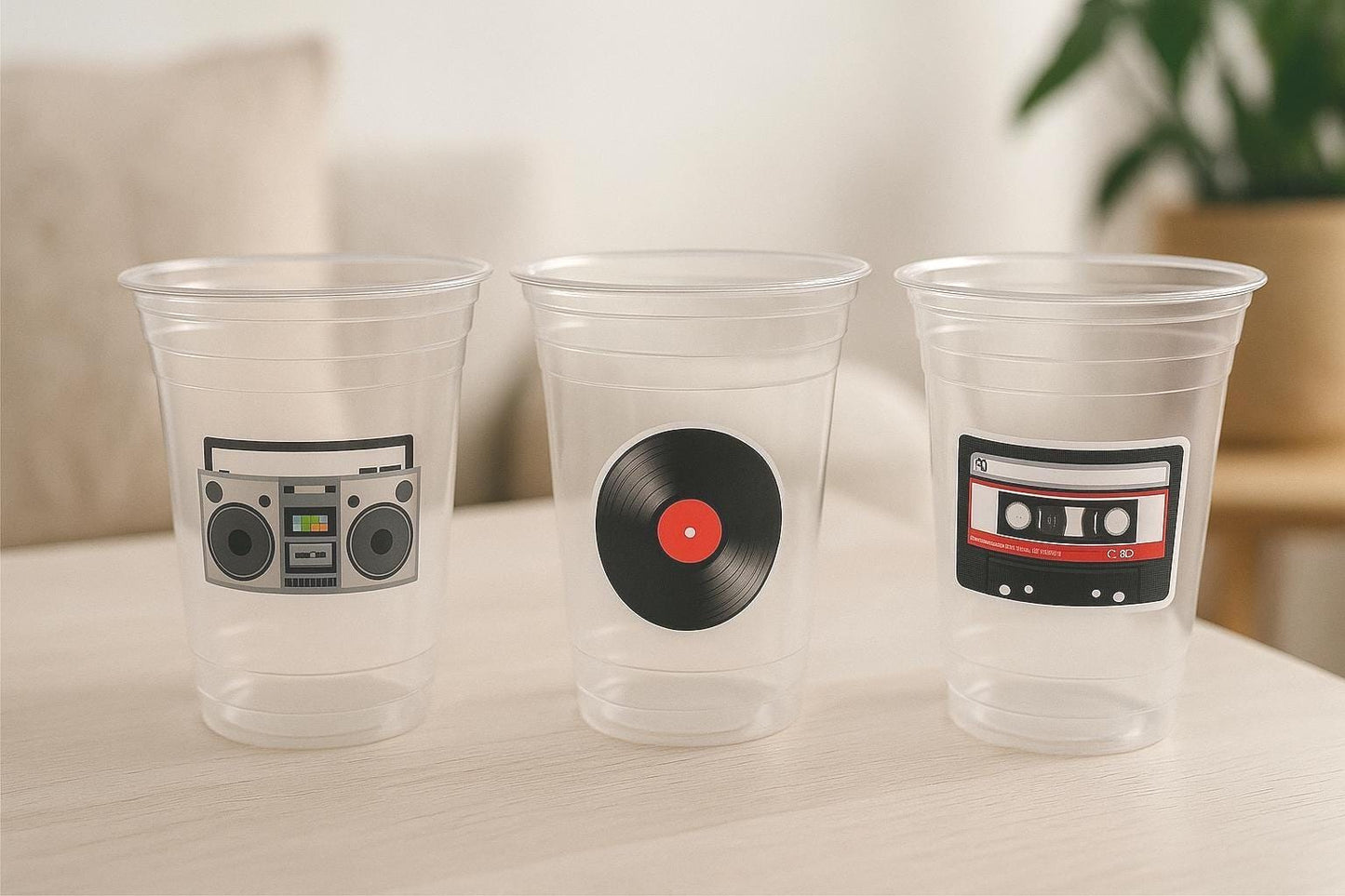 I Love the 80'S PARTY CUPS - 80's Birthday Cups 80's Party Cups 80's Decorations 80's Birthday Party 80's Birthday Party Decorations 80s 90s