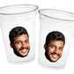 Groom Face Plastic Cups, Groom Face Cups, Groom Face Bachelorette Party, Groom Face Decorations, Groom Face Party Favors, Groom Face Party
