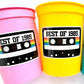 40th PARTY CUPS - Best of 1985 40th Birthday Party 40th Birthday Favors 40th Party Cups 40th Party Decorations 1985 Birthday 80's Party Cups
