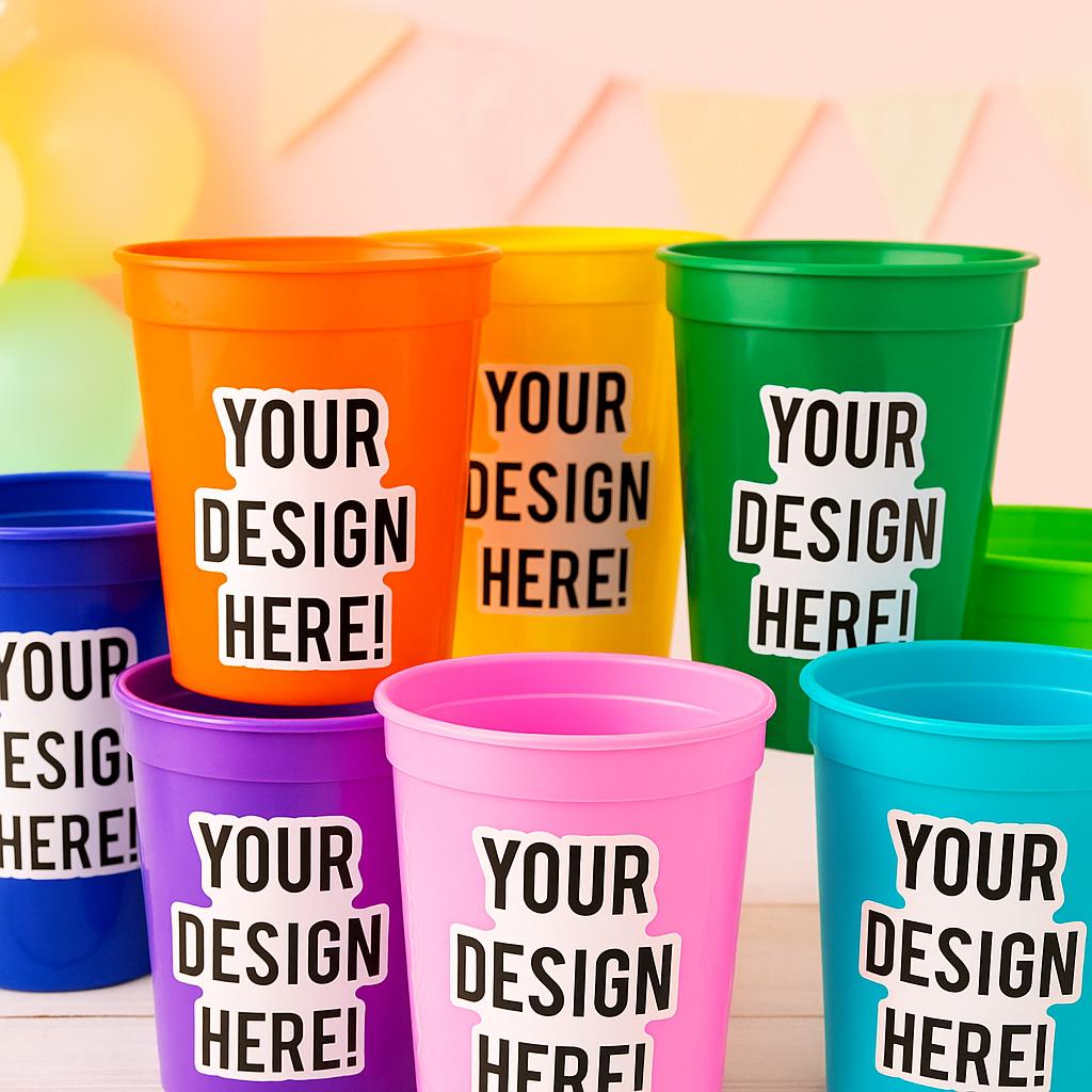 Custom Cups Custom Logo Cups Personalized Party Cups Personalized Birthday Custom Face Cups Custom Face Party Cup Favors Custom Plastic Cups