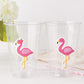 FLAMINGO PARTY CUPS - Flamingo Cups Flamingo Birthday Party Decorations Flaming Baby Shower Flamingo Bachelorette Cups Flamingo Party Favors