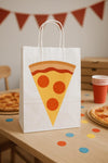 Pizza Goody Bags, Pizza Favor Bags, Pizza Gift Bags, Pizza Goodie Bags, Pizza Party