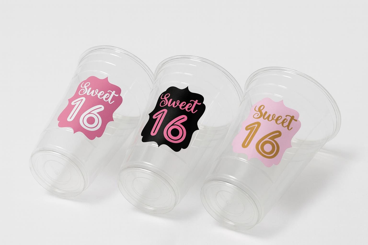 SWEET 16 PARTY Cups - Sweet Sixteen Party Cups Sweet 16 Party Cups Sweet Sixteen Party Favors Sweet Sixteen Party Favors 16th Birthday Party