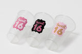 SWEET 16 PARTY Cups - Sweet Sixteen Party Cups Sweet 16 Party Cups Sweet Sixteen Party Favors Sweet Sixteen Party Favors 16th Birthday Party