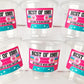 Disposable Pink 40th Party Cups - Best of 1983, 40th Birthday Party 40th Birthday Favors 40th Party Cups 40th Party, 1985 Birthday Party