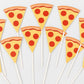 Pizza Cupcake Toppers, Pizza Party Cupcake Toppers, Fast Food Cupcake Toppers, Pizza Birthday Party Decorations, Pizza Party Supplies, Pizza
