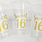 SWEET 16 PARTY Cups - Sweet Sixteen Party Cups Sweet 16 Party Cups Sweet Sixteen Party Favors Sweet Sixteen Party Favors 16th Birthday Party