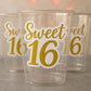 SWEET 16 PARTY Cups - Sweet Sixteen Party Cups Sweet 16 Party Cups Sweet Sixteen Party Favors Sweet Sixteen Party Favors 16th Birthday Party