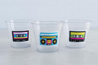 80'S PARTY CUPS - 80's Birthday Cups 80's Party Cups 80's Decorations 80's Birthday Party 80's Birthday Party Decorations 80's Party 80's