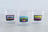 80'S PARTY CUPS - 80's Birthday Cups 80's Party Cups 80's Decorations 80's Birthday Party 80's Birthday Party Decorations 80's Party 80's