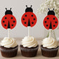 Ladybug Cupcake Toppers, Ladybug Birthday, Ladybug Baby Shower, Ladybug Cake Topper, Ladybug Decorations, Ladybug Party, Ladybug (82816648P)