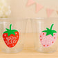 STRAWBERRY PARTY CUPS Strawberry Birthday Cups Strawberry Cup First Birthday Strawberry Party Decorations Strawberry Baby Shower Berry Sweet