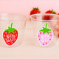 STRAWBERRY PARTY CUPS Strawberry Birthday Cups Strawberry Cup First Birthday Strawberry Party Decorations Strawberry Baby Shower Berry Sweet
