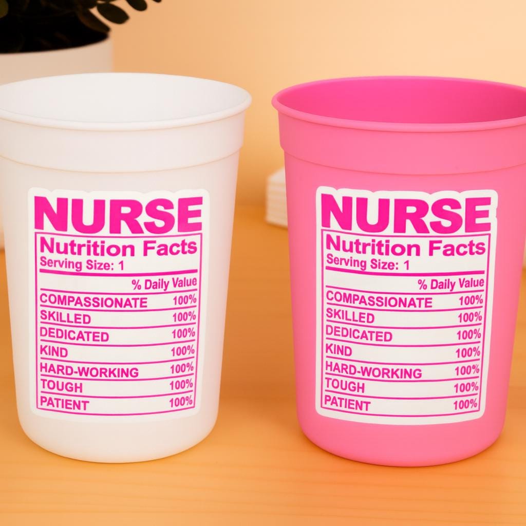 Nursing Party Cups Doctor Party Cups Nurse Party Cups Nursing Party Rn Party Decorations Medical School Party Nurse Graduation Party Meds