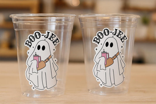 HALLOWEEN PARTY CUPS Boo Jee Ghost Cups Halloween Decorations Halloween Birthday Halloween Party Candy Cups Treat Cups Cute Ghost Party Cups