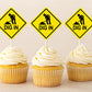 Dig In Cupcake Toppers, Construction Cupcake Toppers, Construction Party Cupcake Toppers, Construction Sign Cupcake Toppers - 920171254P