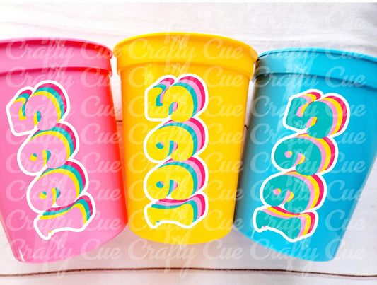 30th PARTY CUPS - Vintage 1995 Cups Best of 1995 30th Birthday Party 30th Birthday Favors 30th Party 30th Party Decorations 1995 Birthday