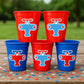 Airplane Party Cups – Reusable Airplane Birthday Party Favors, Aviation Theme Kids Party Decorations, Plane Birthday Supplies, Plane Party