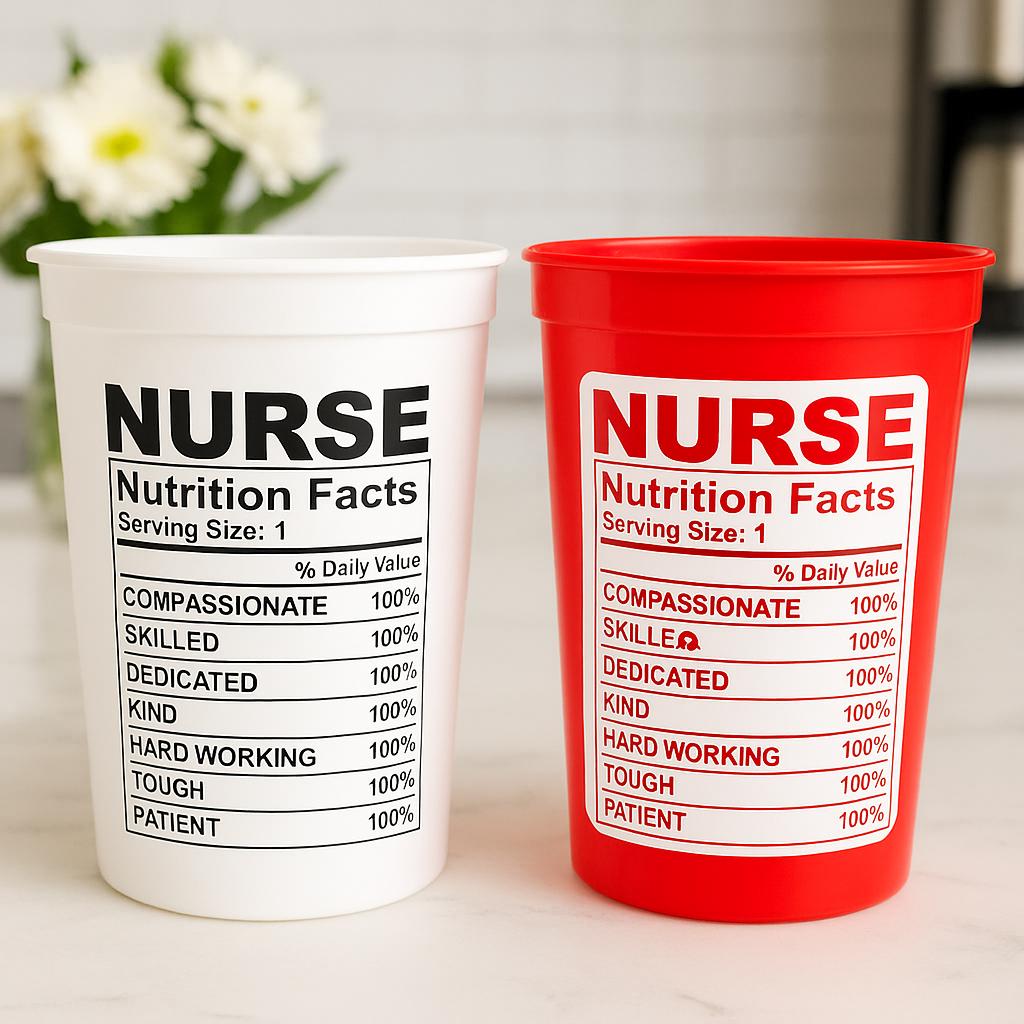 Nursing Party Cups Doctor Party Cups Nurse Party Cups Nursing Party Rn Party Decorations Medical School Party Nurse Graduation Party Meds