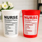 Nursing Party Cups Doctor Party Cups Nurse Party Cups Nursing Party Rn Party Decorations Medical School Party Nurse Graduation Party Meds