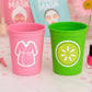 SPA PARTY CUPS - Spa Birthday Party Spa Party Favors Spa Party Decorations Spa Party Favor Spa Birthday Nail Polish Cups Salon Party Cups